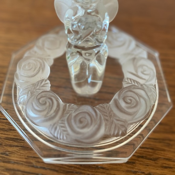 RARE Arribas Brothers for Disney Glass Tinkerbell Trinket Box - Jewelry - Picture 7 of 9